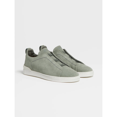 Load image into Gallery viewer, ZEGNA SUEDE TRIPLE STITCH™ LOW TOP SNEAKERS
