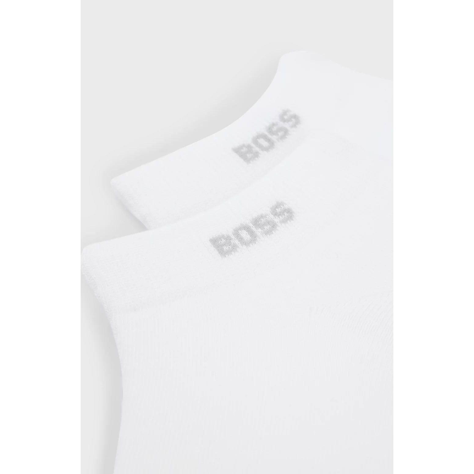 BOSS TWO-PACK OF ANKLE-LENGTH SOCKS IN STRETCH FABRIC