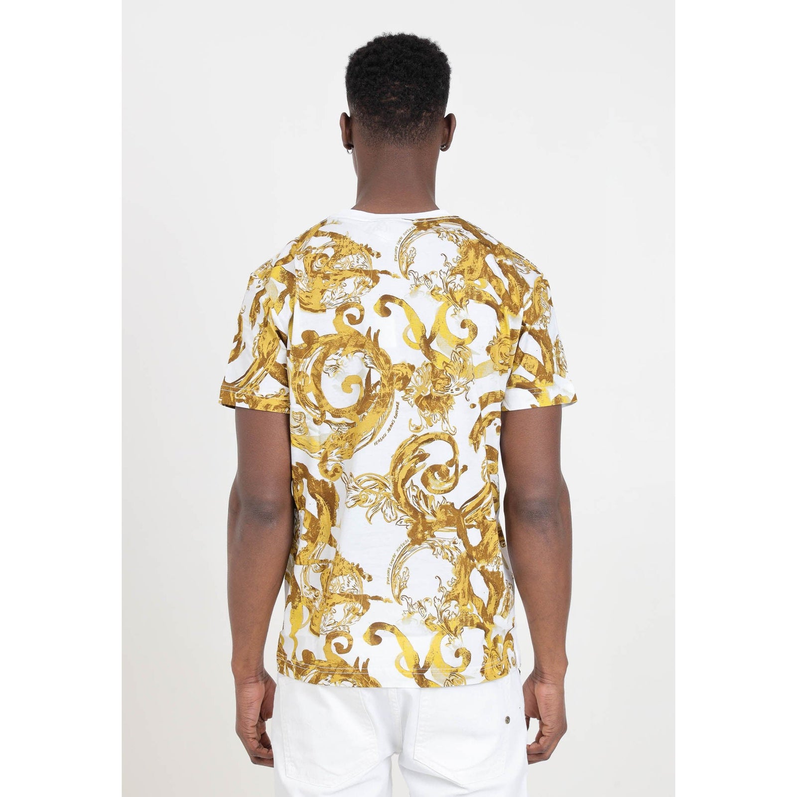 VERSACE JEANS COUTURE DAMASK T-SHIRT - Yooto