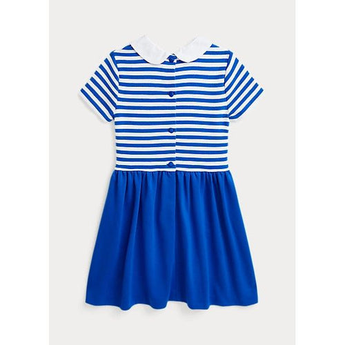 Ralph lauren striped ponte dress hotsell