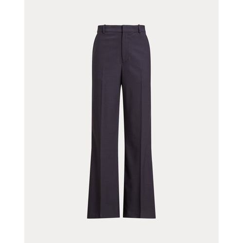 Load image into Gallery viewer, RALPH LAUREN Stretch Wool Faille Wide-Leg Trouser
