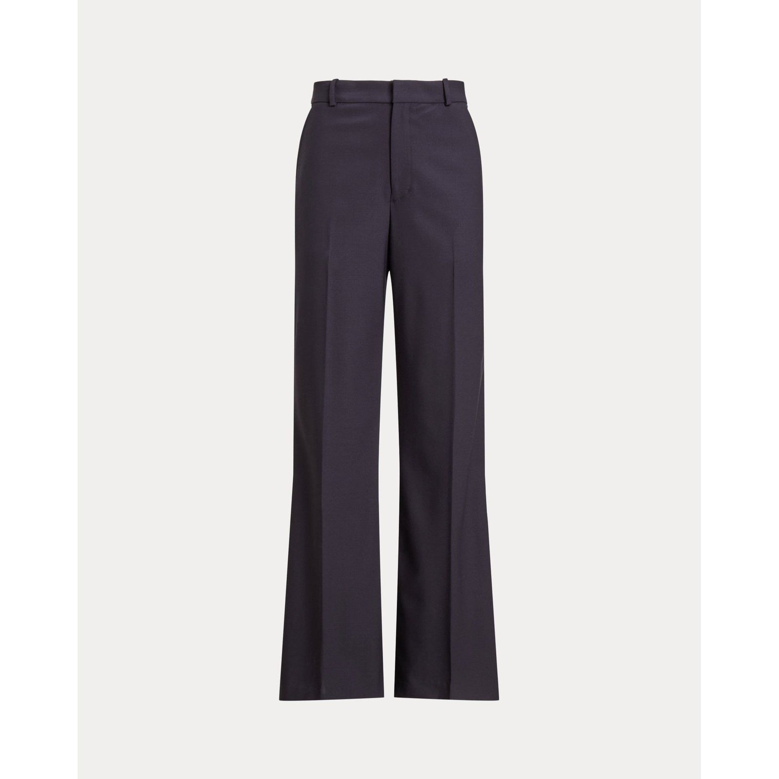 RALPH LAUREN Stretch Wool Faille Wide-Leg Trouser