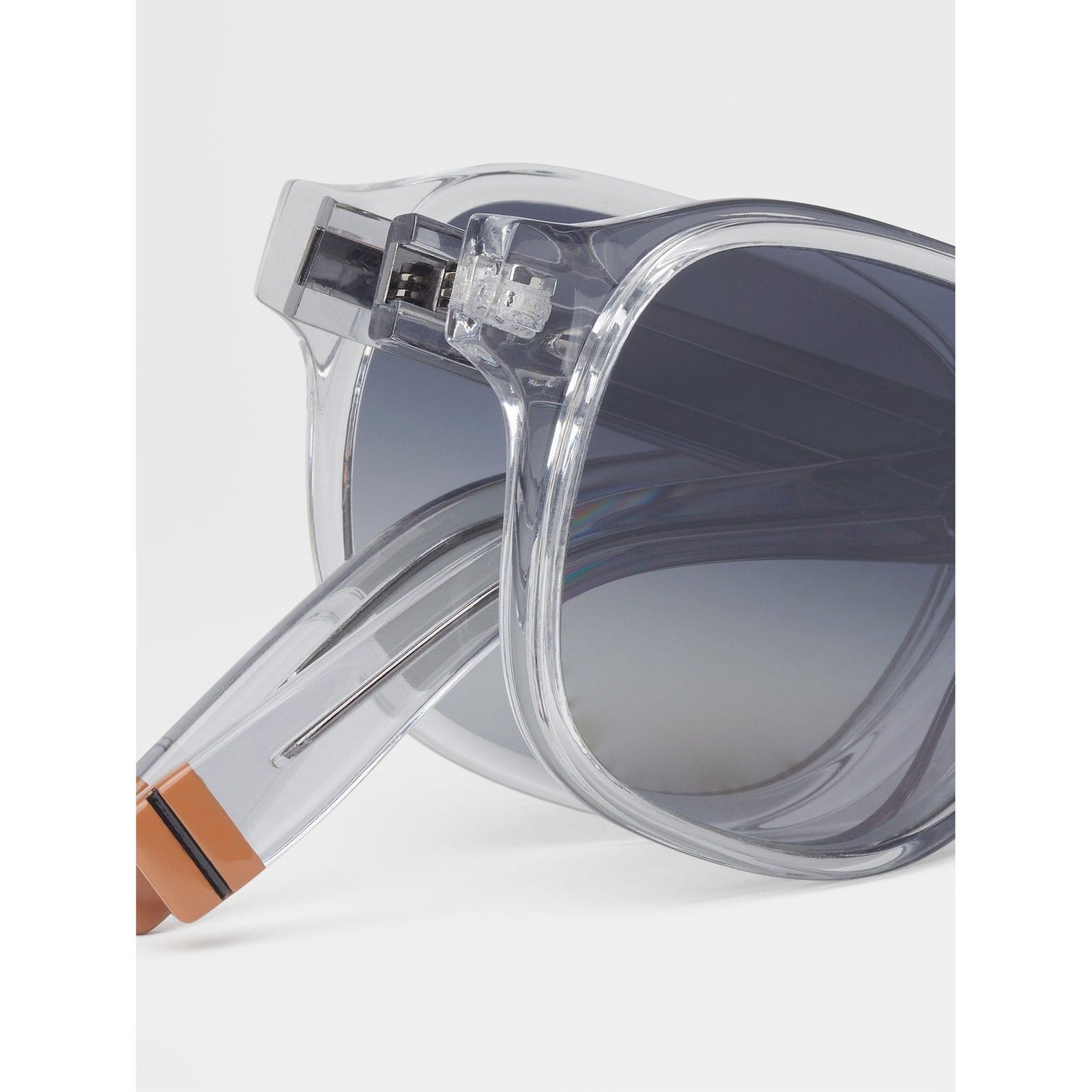 ZEGNA Luce Foldable Sunglasses with Polar Lenses