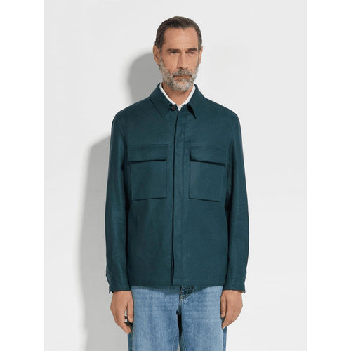 Load image into Gallery viewer, ZEGNA OASI LINO OVERSHIRT
