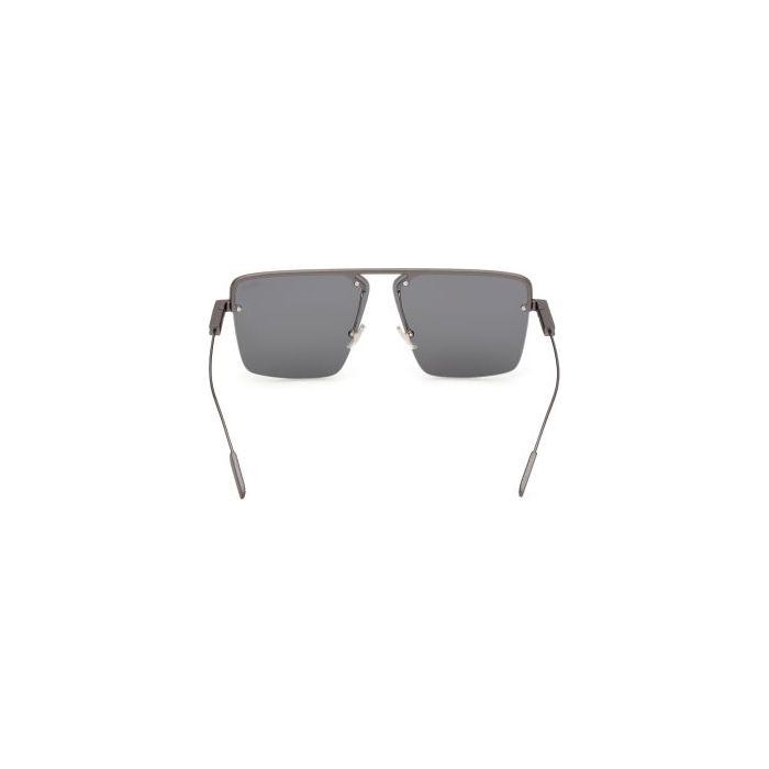 ZEGNA BLACK GOLD METAL SUNGLASSES