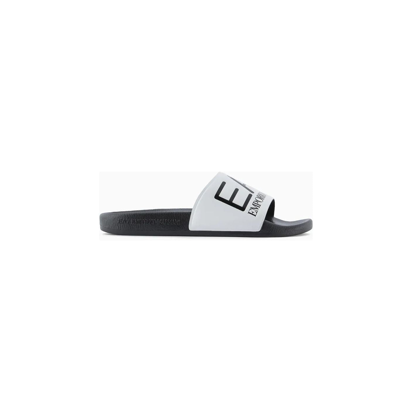 EA7 SLIDERS WITH OVERSIZED LOGO