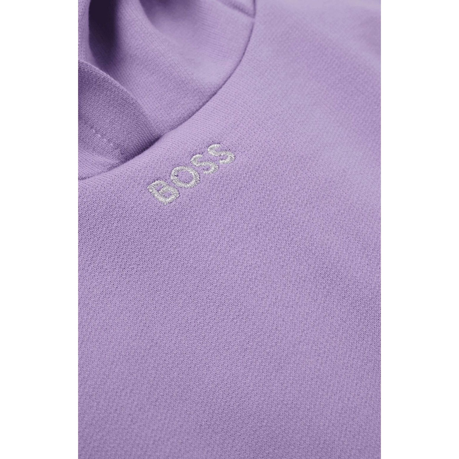 BOSS KIDS' OVERSIZED-FIT HOODIE WITH EMBROIDERED LOGO