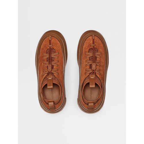 Load image into Gallery viewer, ZEGNA Suede Triple Stitch™ MRBAILEY® Sneakers
