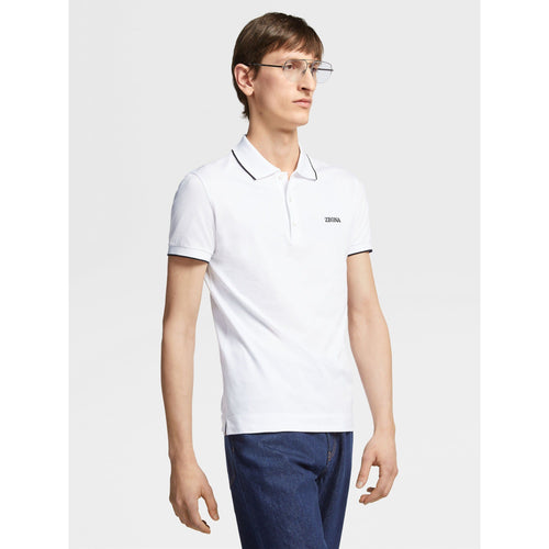 Load image into Gallery viewer, ZEGNA STRETCH COTTON POLO SHIRT
