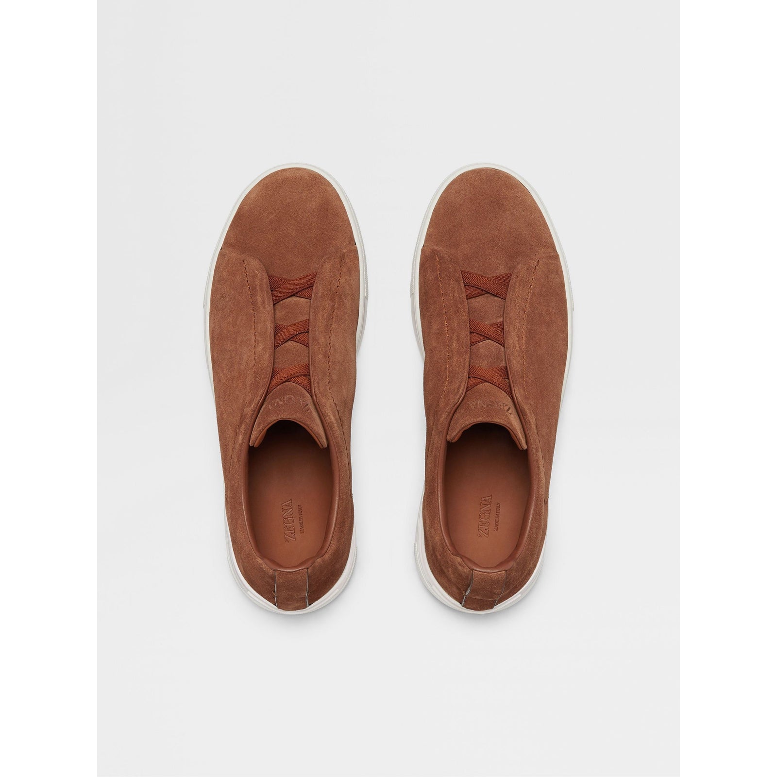 ZEGNA SUEDE TRIPLE STITCH™ SNEAKERS