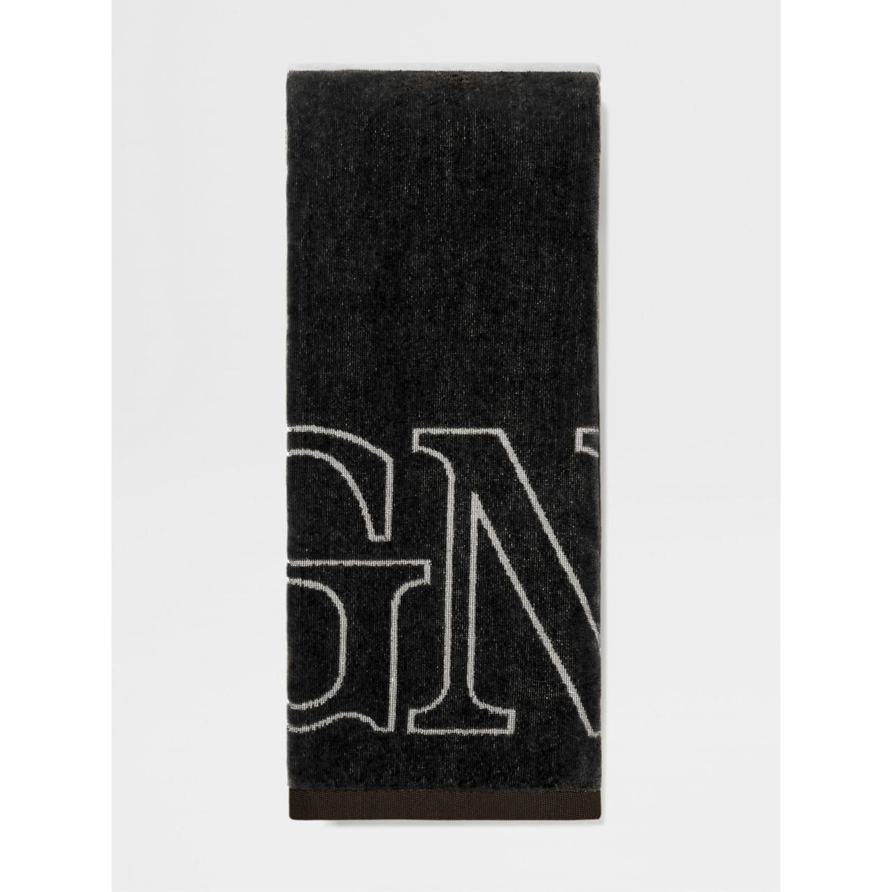 ZEGNA 232 ROAD BRAND MARK BEACH TOWEL