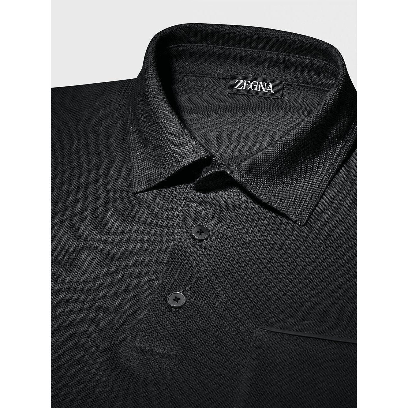 ZEGNA PURE COTTON POLO