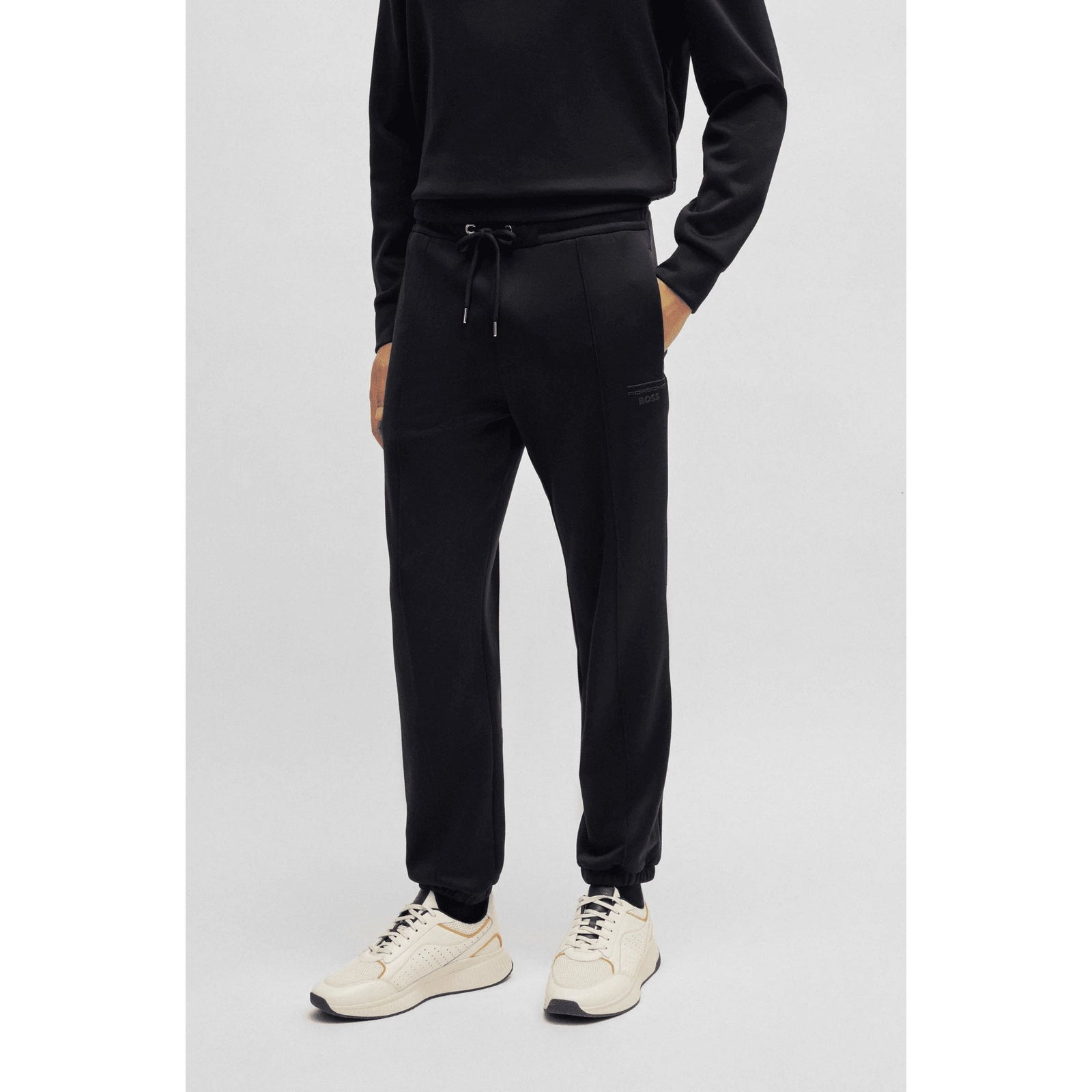 BOSS Porsche x BOSS tracksuit bottoms with seam details