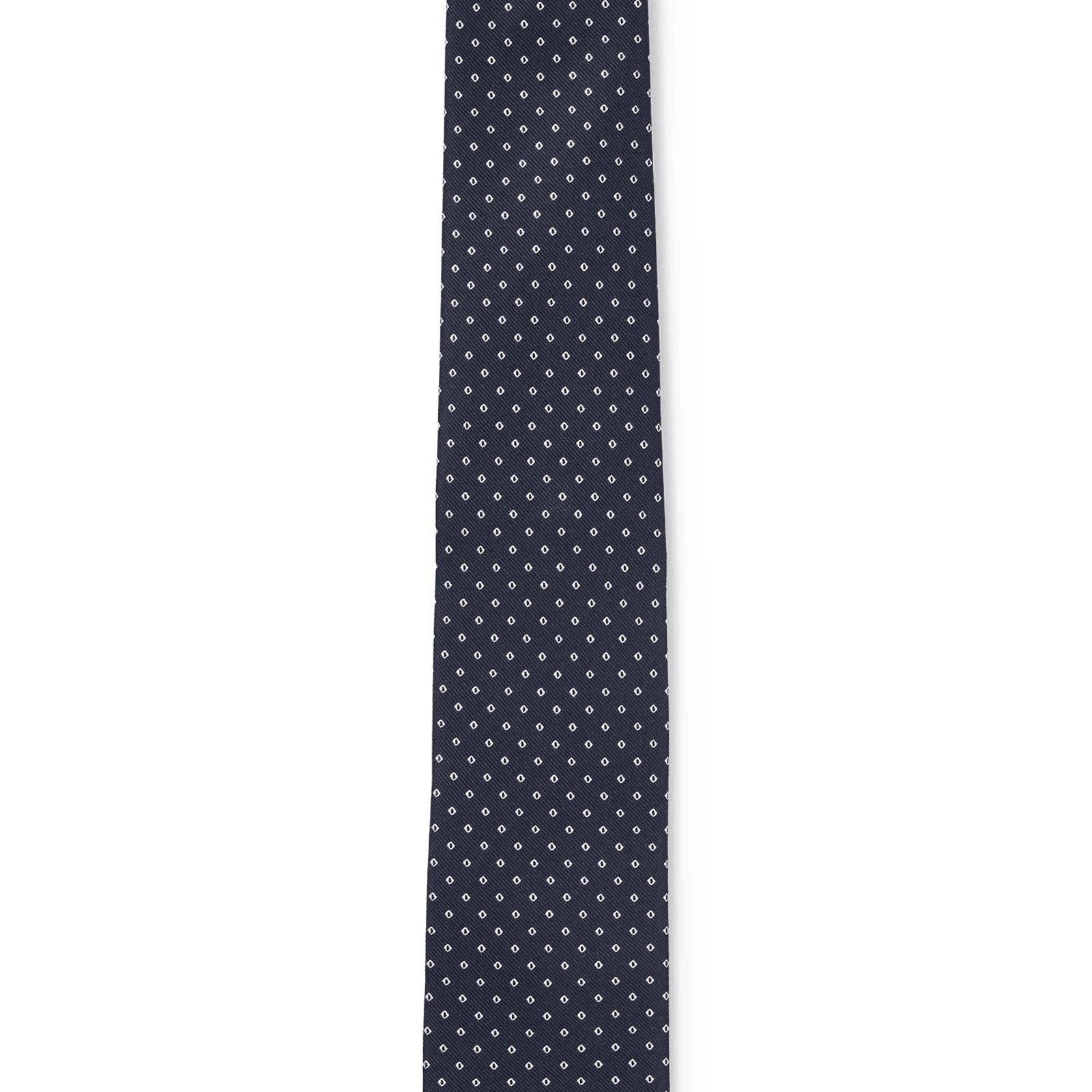 BOSS Silk-blend tie with jacquard-woven pattern