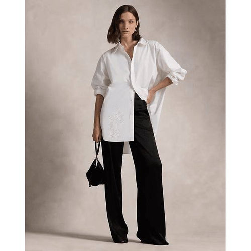 Load image into Gallery viewer, RALPH LAUREN Satin Wide-Leg Trouser
