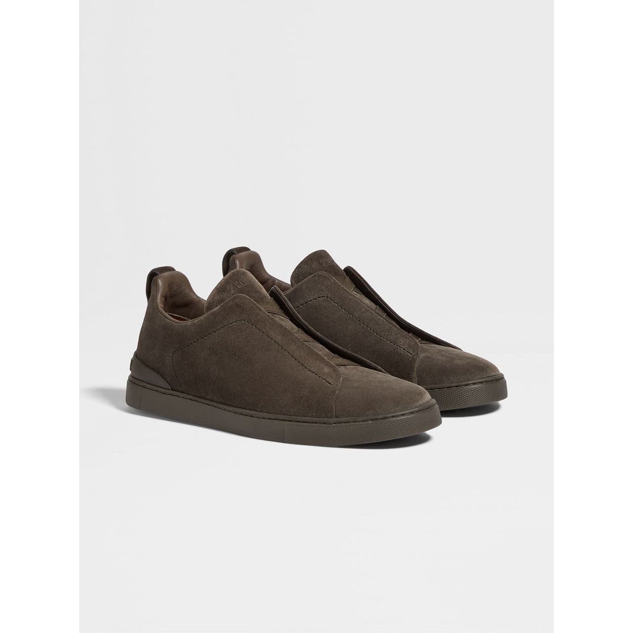 ZEGNA SUEDE TRIPLE STITCH™ SNEAKERS