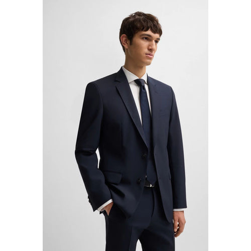 Load image into Gallery viewer, BOSS SLIM-FIT SUIT IN STRETCH VIRGIN WOOL
