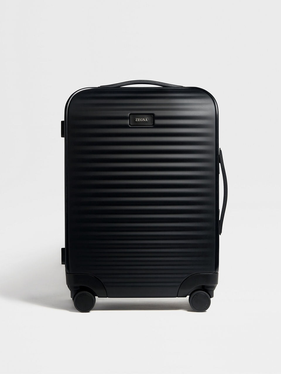 ZEGNA BLACK POLYCARBONATE TROLLEY