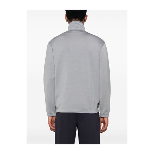 Load image into Gallery viewer, EMPORIO ARMANI TRAVEL ESSENTIALS FULL-ZIP SWEATSHIRT IN DOUBLE JERSEY - Yooto
