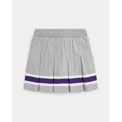 Load image into Gallery viewer, RALPH LAUREN Striped Pleated Cotton Jersey Skort
