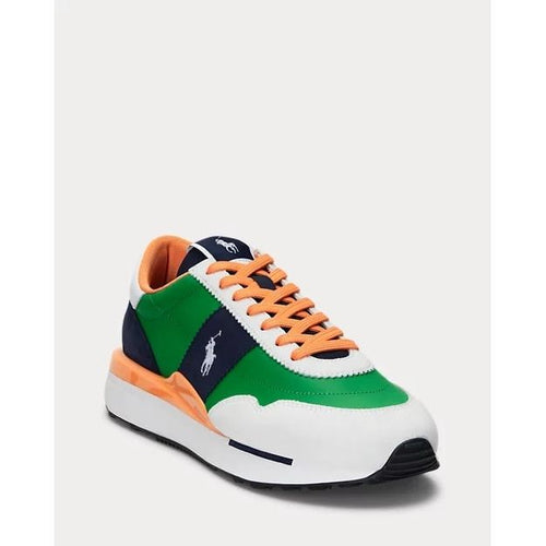 Load image into Gallery viewer, POLO RALPH LAUREN TRAIN 89 SUEDE-PANELLED TRAINER - Yooto
