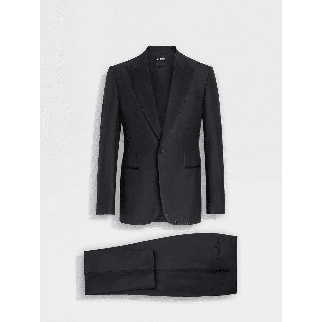 ZEGNA BLACK TROFEO™ 600 WOOL AND SILK TUXEDO