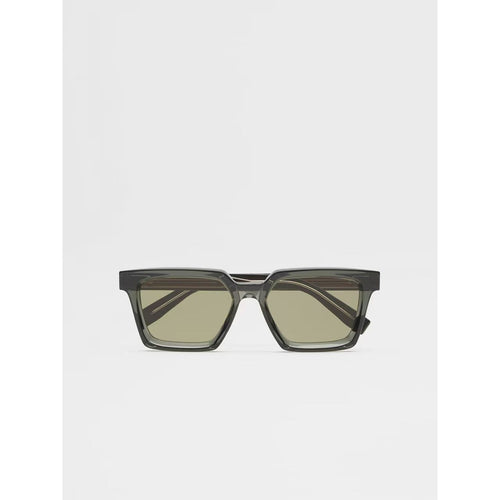 Load image into Gallery viewer, ZEGNA TRANSPARENT GREY ACETATE SUNGLASSES
