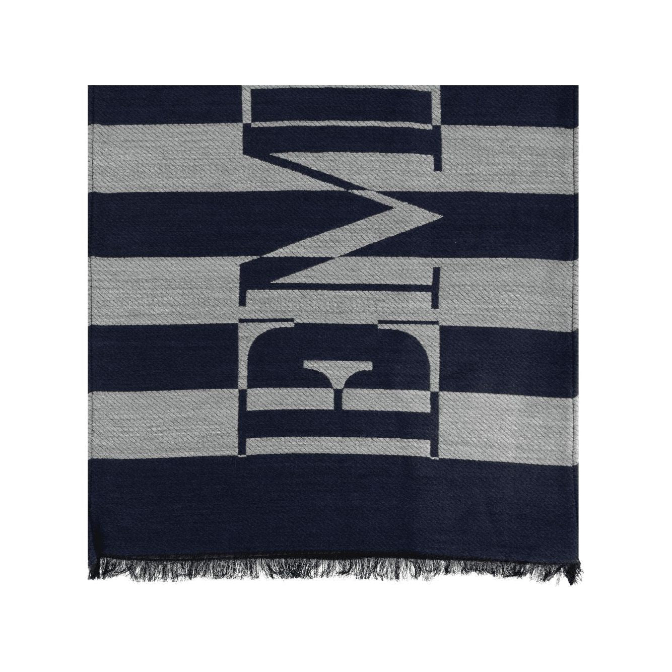 EMPORIO ARMANI logo-jacquard scarf