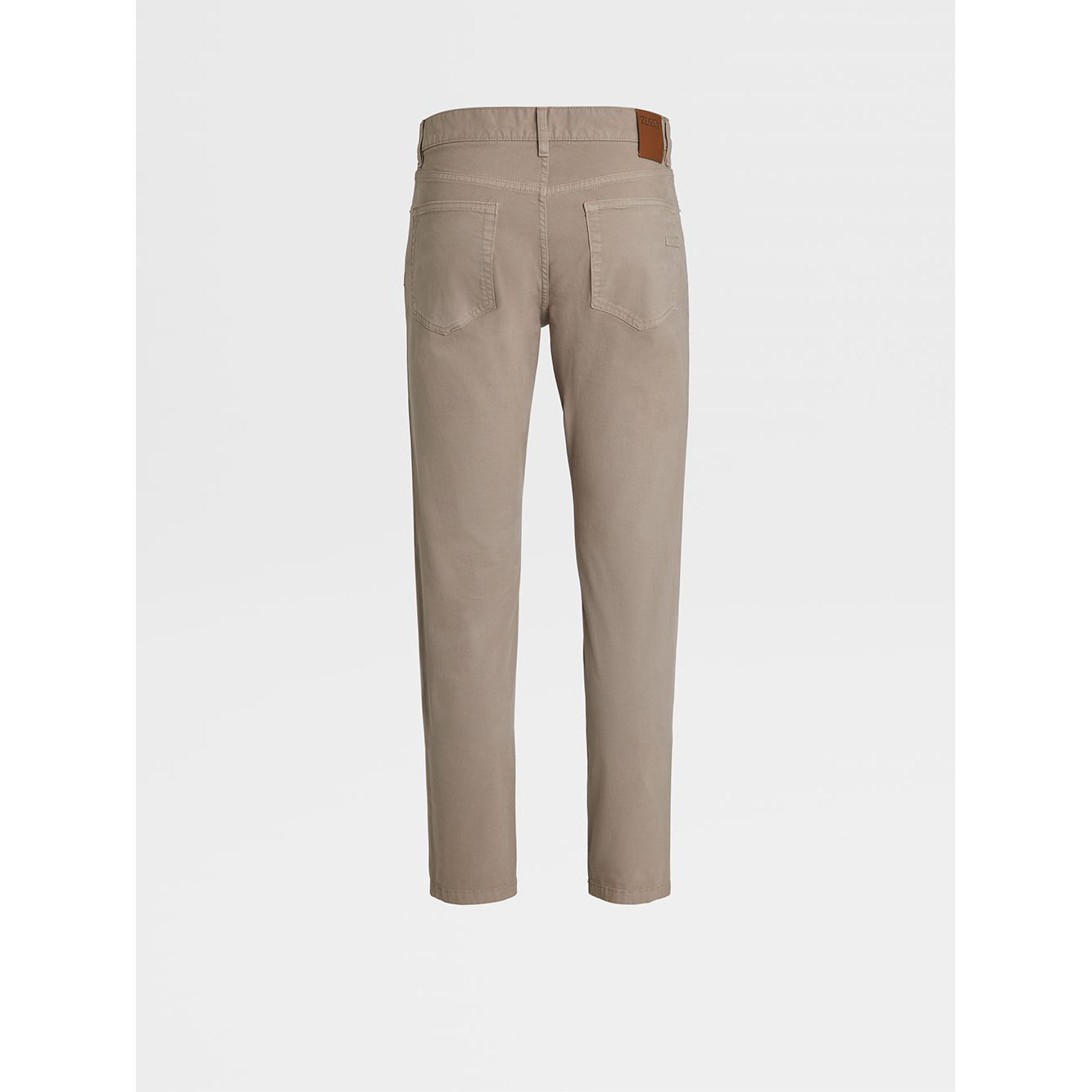 ZEGNA STRETCH GABARDINE PANTS