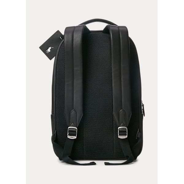 POLO RALPH LAUREN LEATHER BACKPACK - Yooto