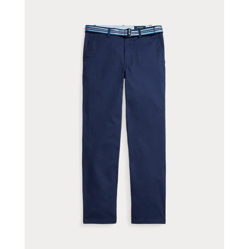 Load image into Gallery viewer, RALPH LAUREN Belted Slim Fit Stretch Twill Trouser
