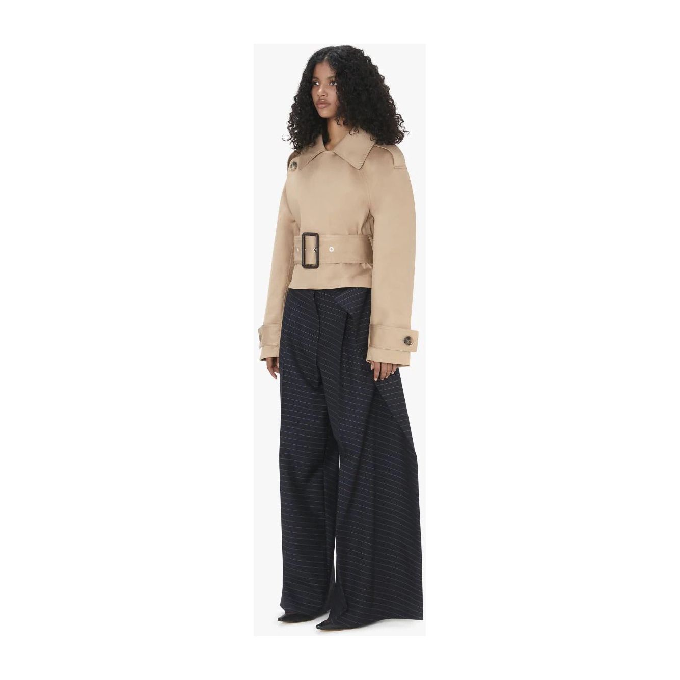 JW ANDERSON CROPPED TRENCH JACKET - Yooto