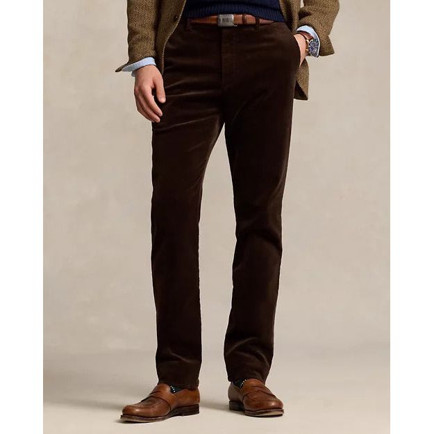 RALPH LAUREN Stretch Slim Fit Corduroy Trouser