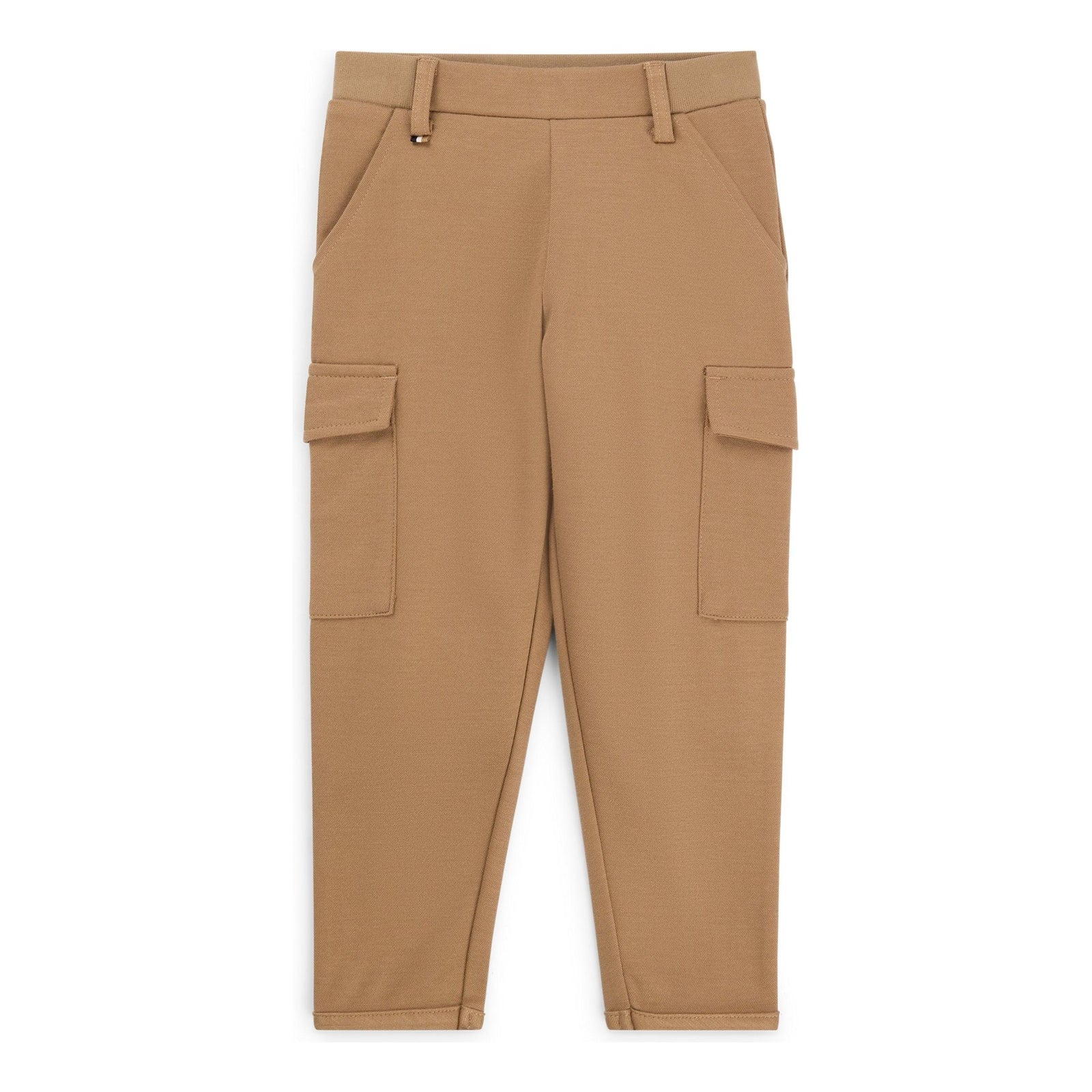 BOSS KIDS KIDS' CARGO TROUSERS IN STRETCH PIQUÉ - Yooto