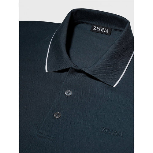 Load image into Gallery viewer, ZEGNA STRETCH COTTON POLO SHIRT
