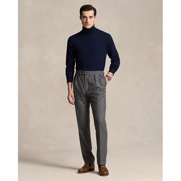 RALPH LAUREN Washable Wool Roll Neck Jumper