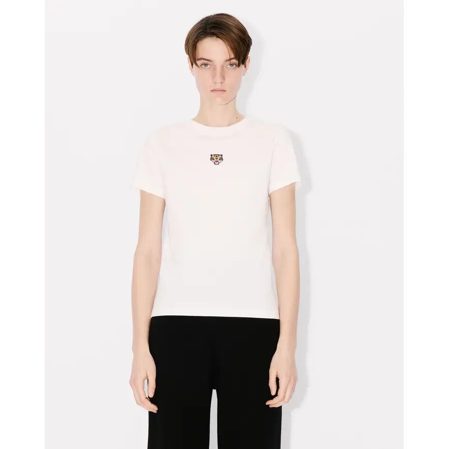 KENZO 'LUCKY TIGER' EMBROIDERED T-SHIRT