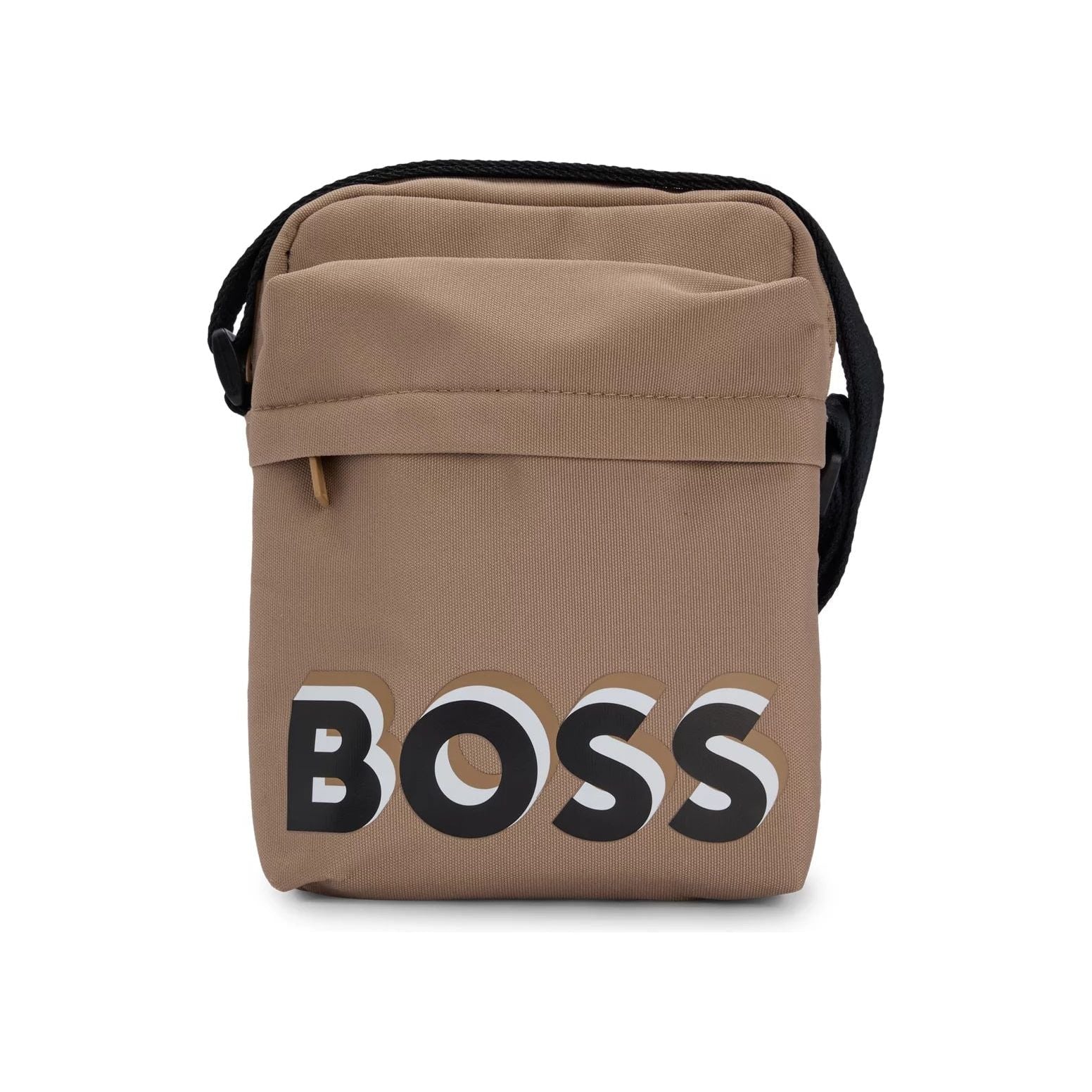 BOSS KIDS KIDS' CANVAS MESSENGER BAG WITH LOGO PRINT - Yooto