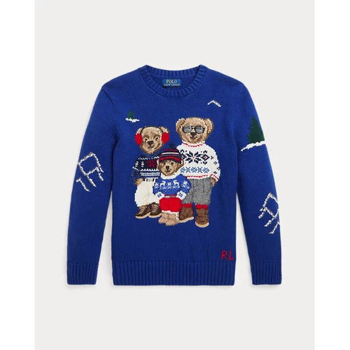 Load image into Gallery viewer, RALPH LAUREN Polo Bear Family Jumper
