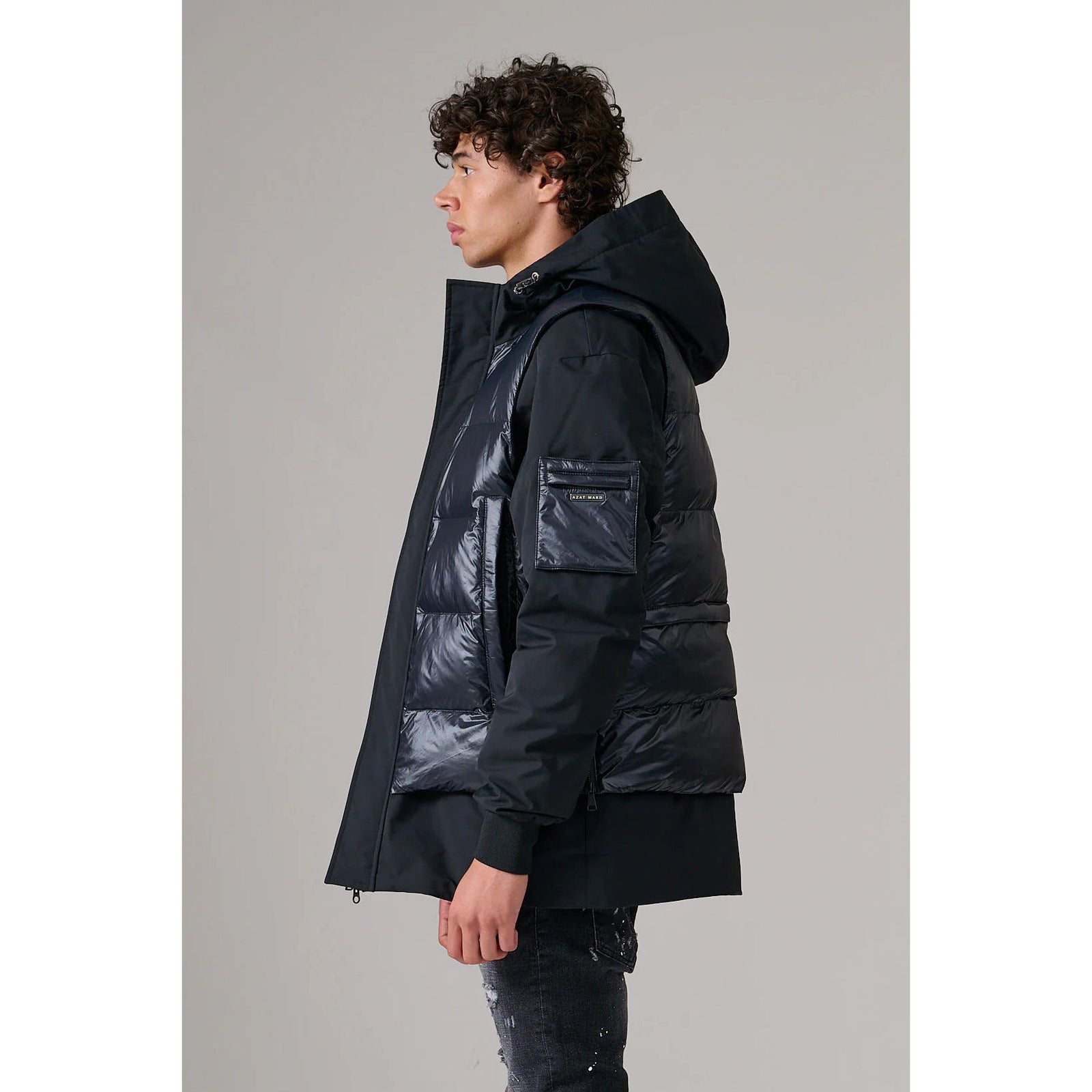 AZAT MARD LONG DOWN PUFFER COAT