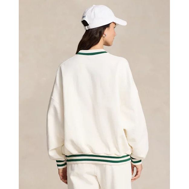 RALPH LAUREN Logo Fleece Pullover