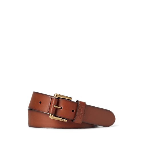 RALPH LAUREN Leather Dress Belt