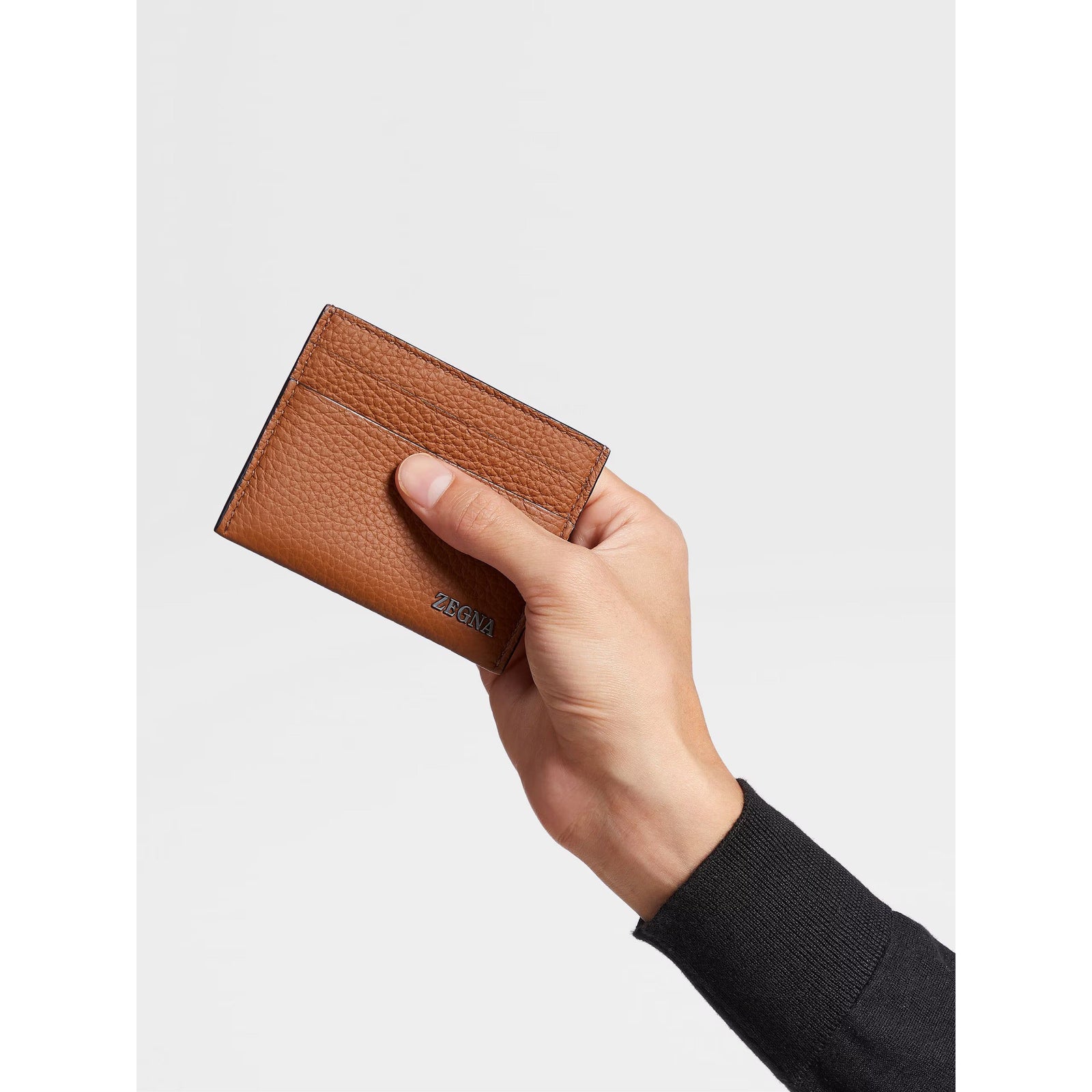 ZEGNA DEERSKIN CARD CASE