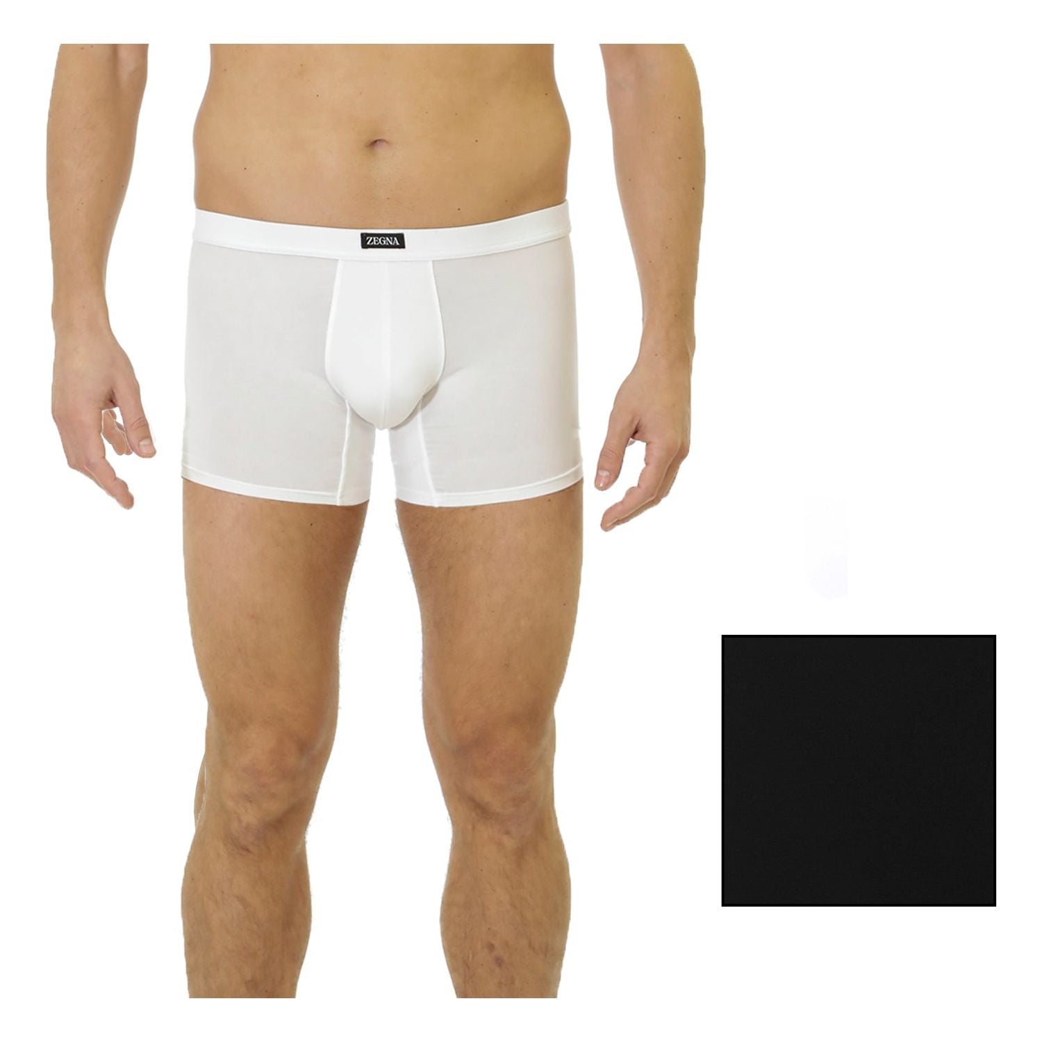 ZEGNA Black Micromodal Boxers