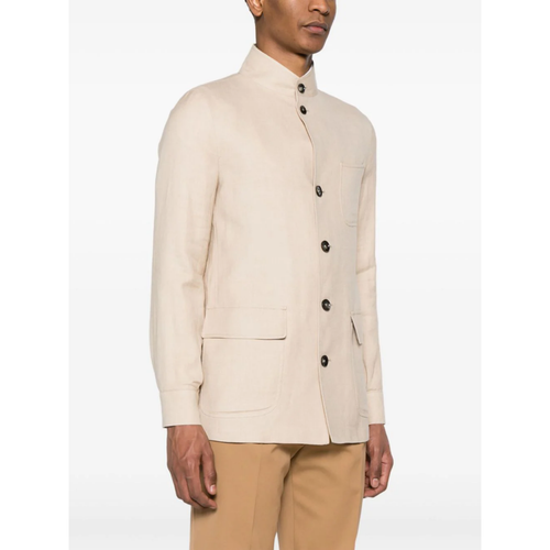 Load image into Gallery viewer, ZEGNA LINEN AND WOOL CHORE JACKET
