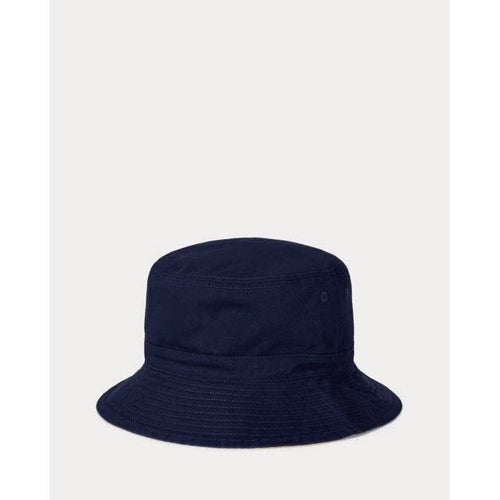 Load image into Gallery viewer, RALPH LAUREN Polo Bear Reversible Twill Bucket Hat
