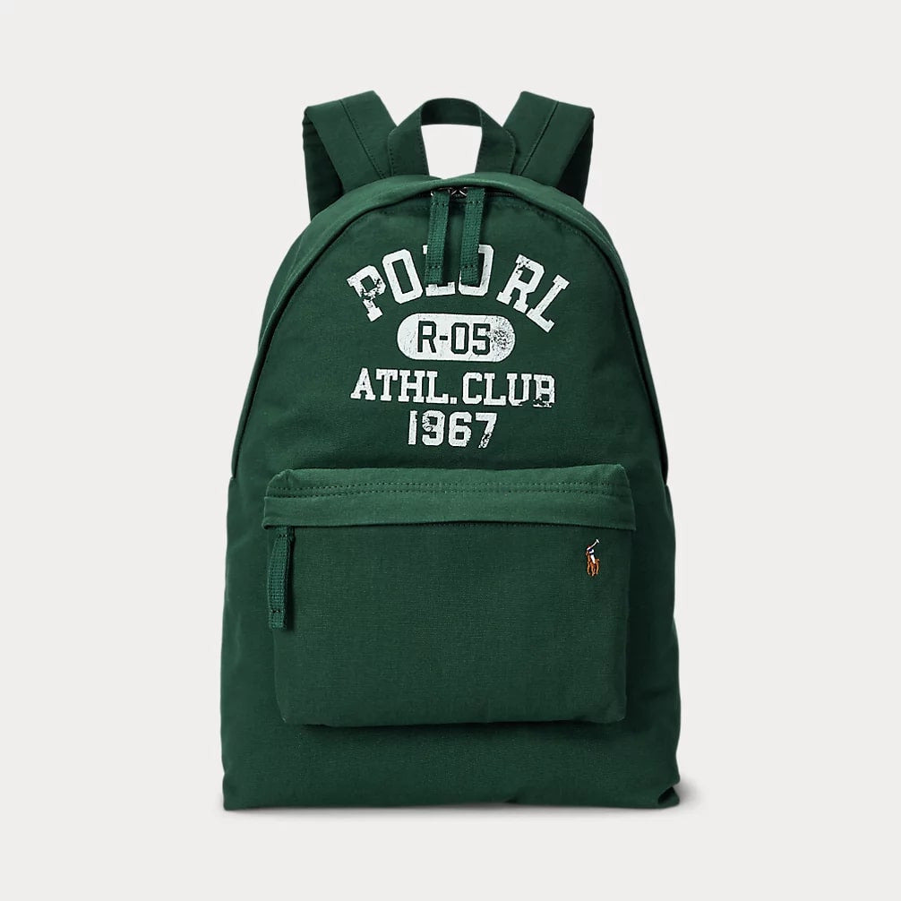 RALPH LAUREN Graphic Canvas Backpack