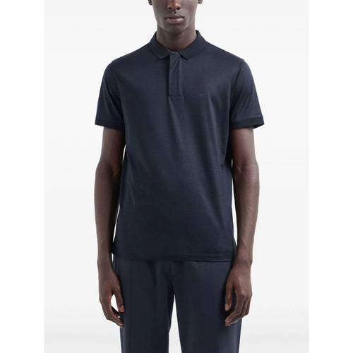 Load image into Gallery viewer, EMPORIO ARMANI rubberised-logo polo shirt
