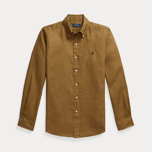 Load image into Gallery viewer, RALPH LAUREN Custom Fit Linen Shirt
