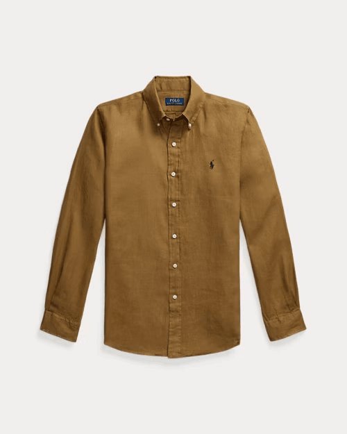 RALPH LAUREN Custom Fit Linen Shirt